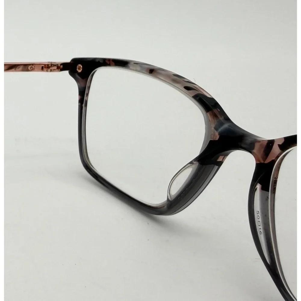 Ted Baker TFW003 GRY Women's Eyeglass Frames Tortoise Rose Gold 50□14